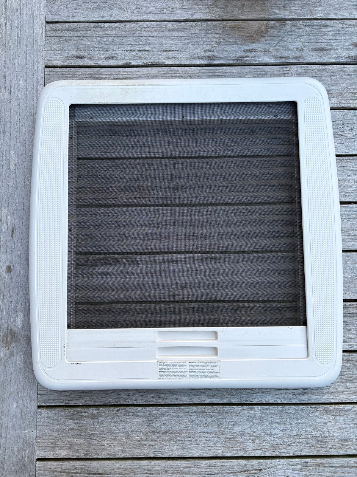 Dakraam frame met vliegenhor en verduistering voor camper, Ophalen of Verzenden, Gebruikt