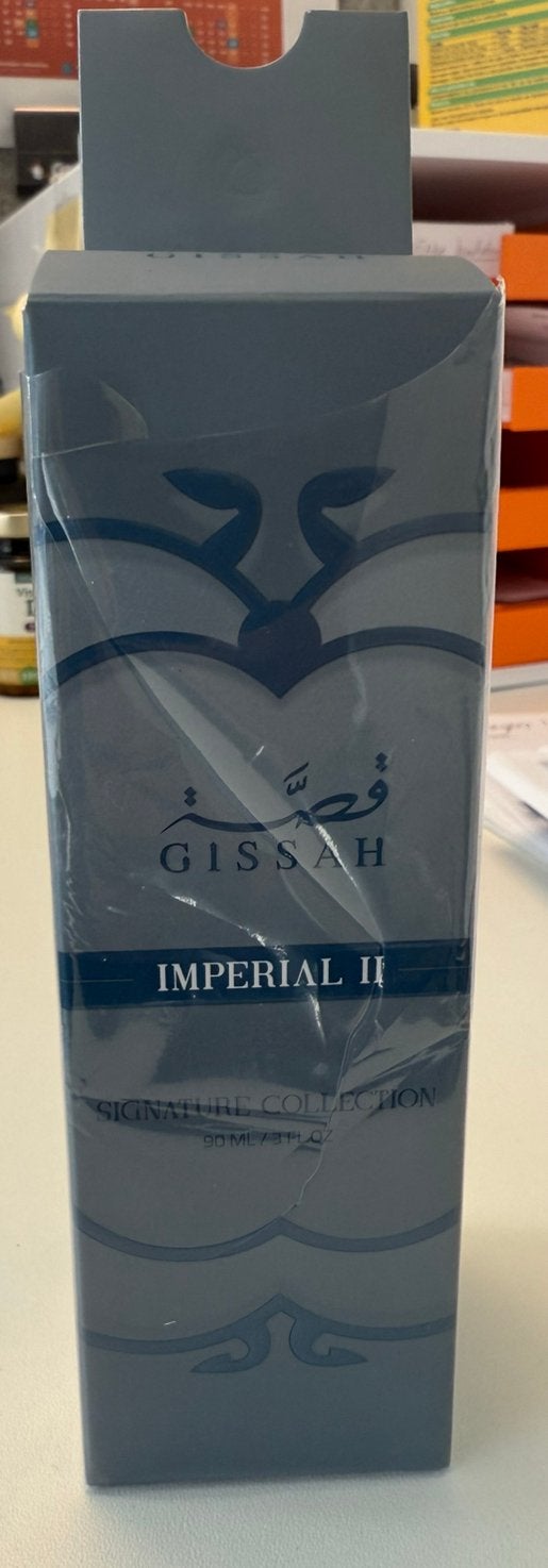 Gissah Imperial II signature collection 90ml, Ophalen, Zo goed als nieuw, Parfumfles