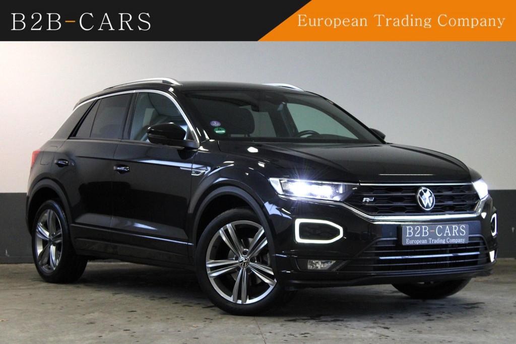 Volkswagen T-Roc 1.5 TSI DSG 2x R-line - LED - Trekhaak, Stof, 4 cilinders, 150 pk, Zwart