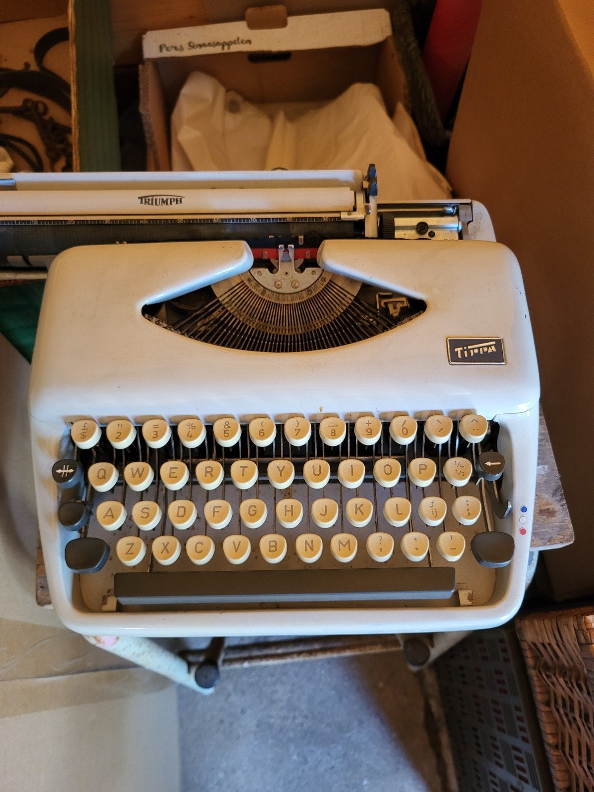 Leuke oude typemachine, Ophalen of Verzenden