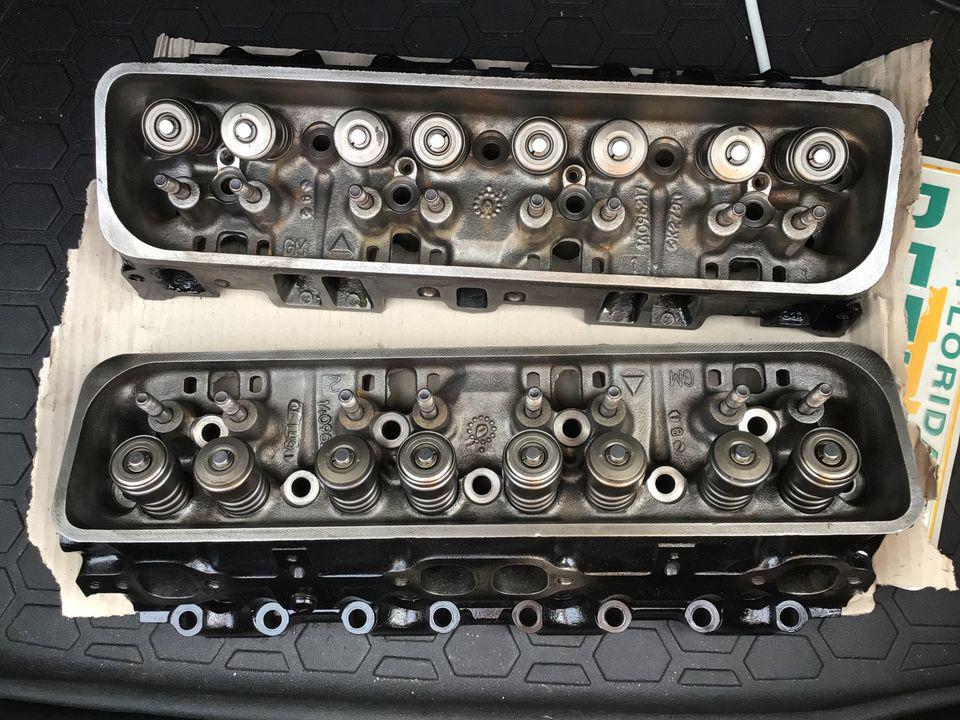 Gereviseerde Mercruiser cilinderkoppen V8 5.7 liter, Ophalen, Gebruikt, Motor en Techniek, Motorboot