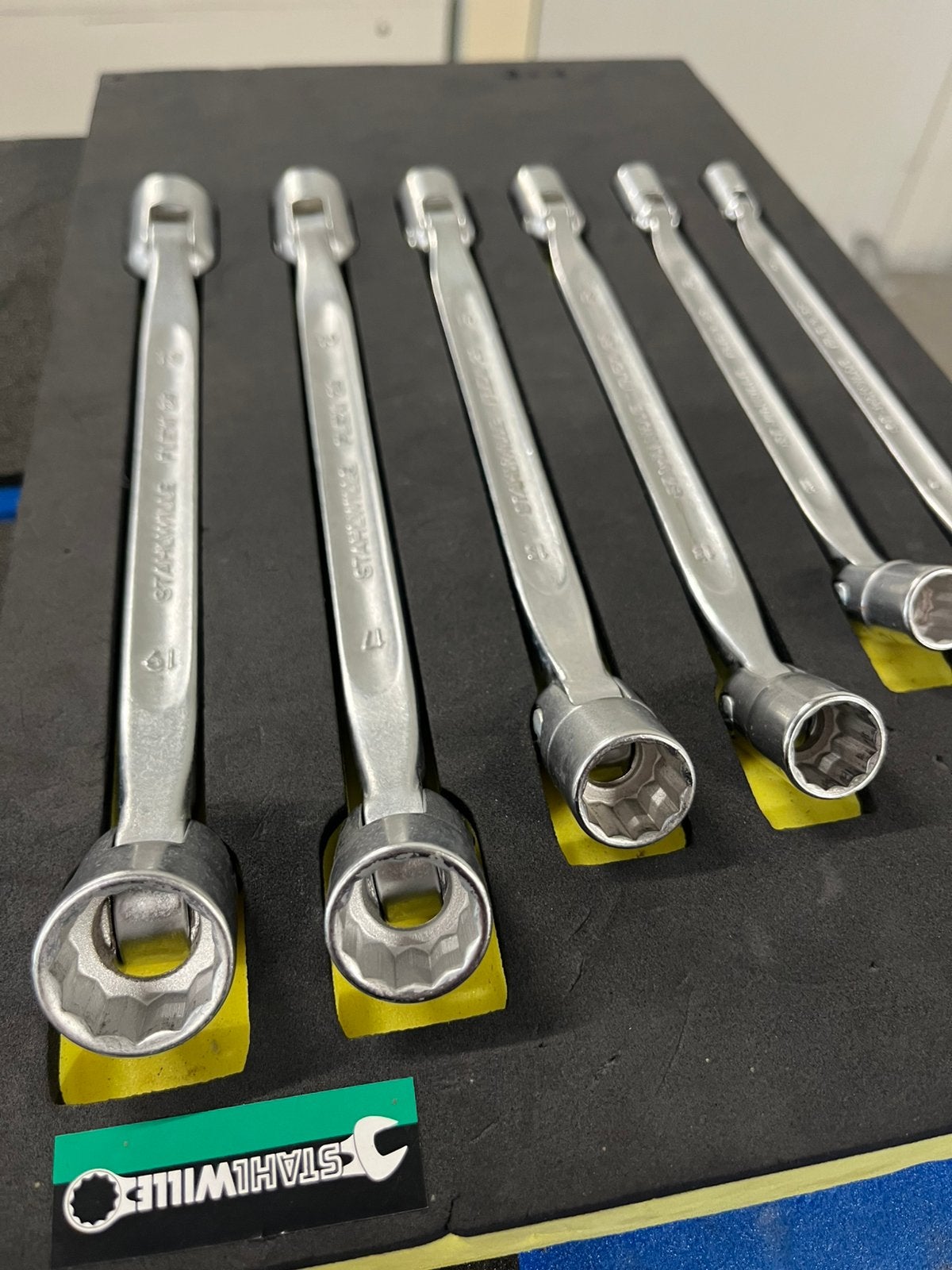 Stahlwille FLEXI 29 scharniersleutelset 6-delig nieuw + foam, Ophalen, Zo goed als nieuw