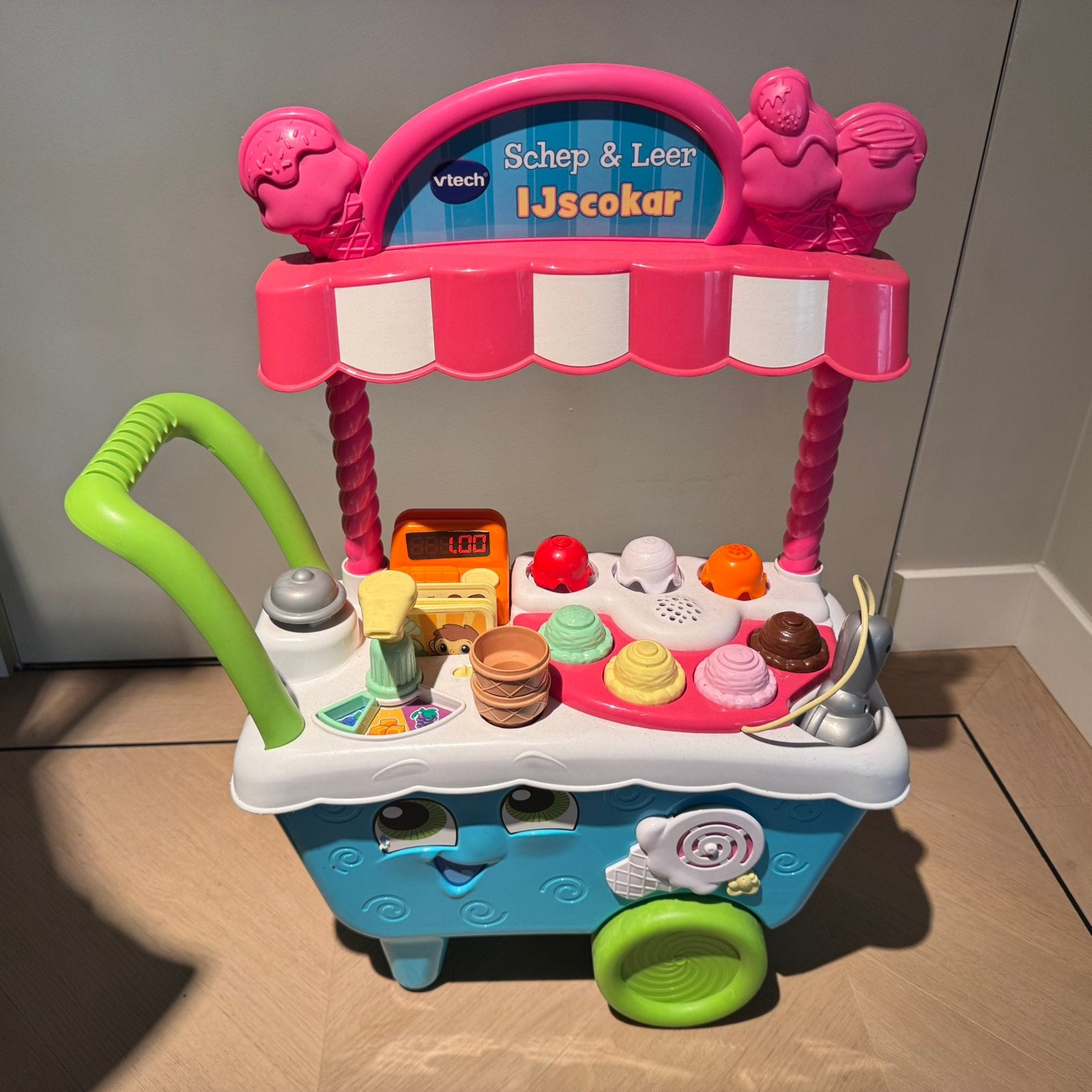 V tech ijscokar, Kinderen en Baby's, Ophalen, Zo goed als nieuw