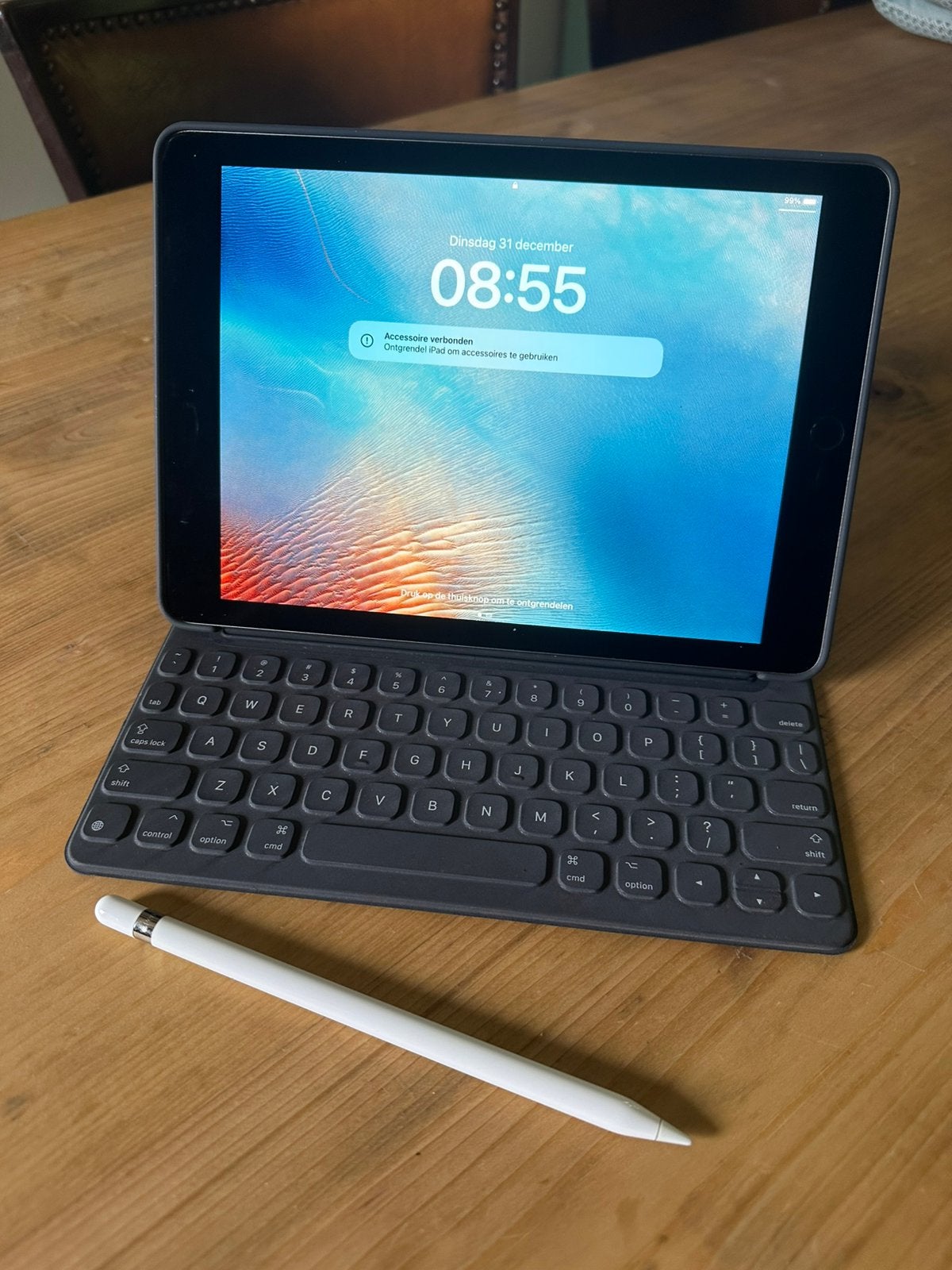 IPad Pro 9,7 inch, 128GB + toetsenbord + tekenpen, Computers en Software, Apple iPads, 10 inch, Gebruikt, Ophalen of Verzenden