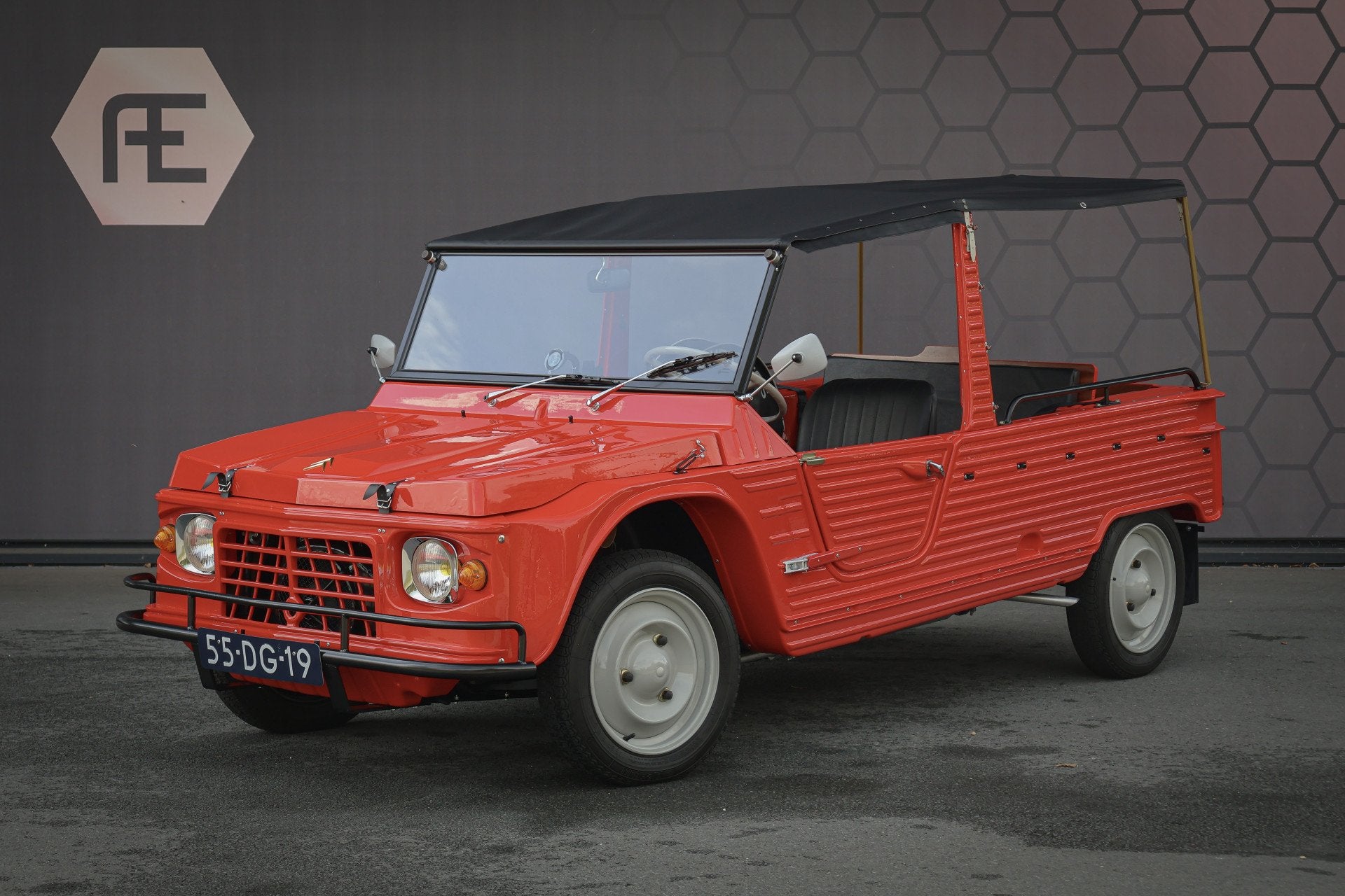 Citroën Mehari 2 + 2 FABRIEKSNIEUW | (bj 1974), Auto's, Voorwielaandrijving, 602 cc, Zwart, 29 pk