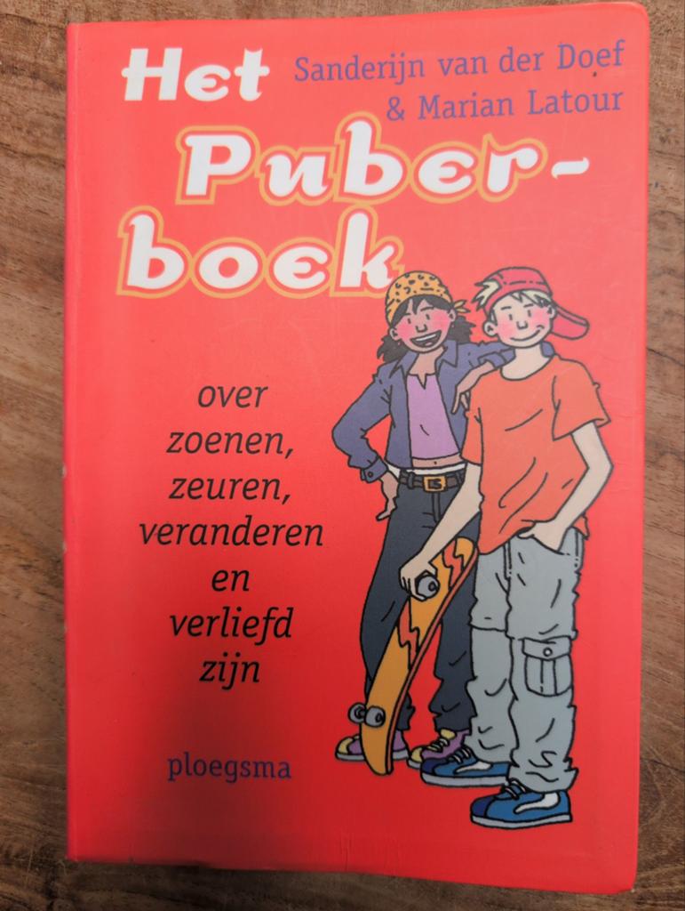 Sanderijn van der Doef - Het puberboek, Boeken, Non-fictie, Ophalen of Verzenden, Zo goed als nieuw, Sanderijn van der Doef