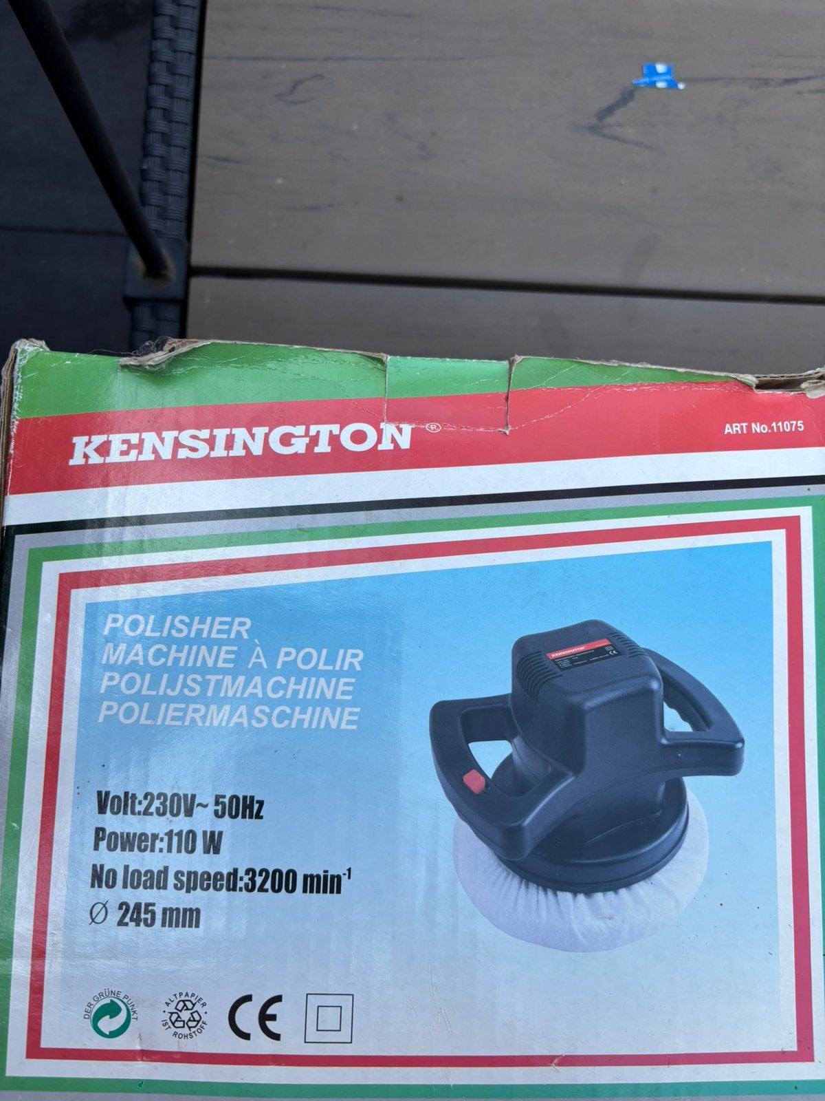 Te koop Kensington polijstmachine 110W, Ophalen