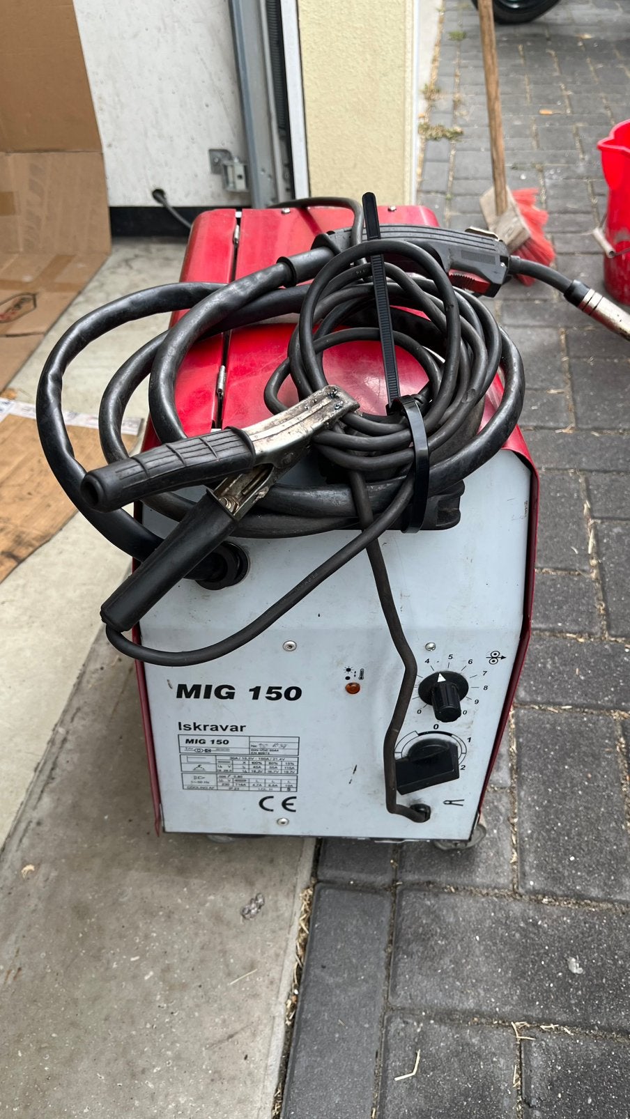 T.k iskravar Mig/Mag 150 CO2 Lasapparaat 220 V, Ophalen, Gebruikt, Overige typen