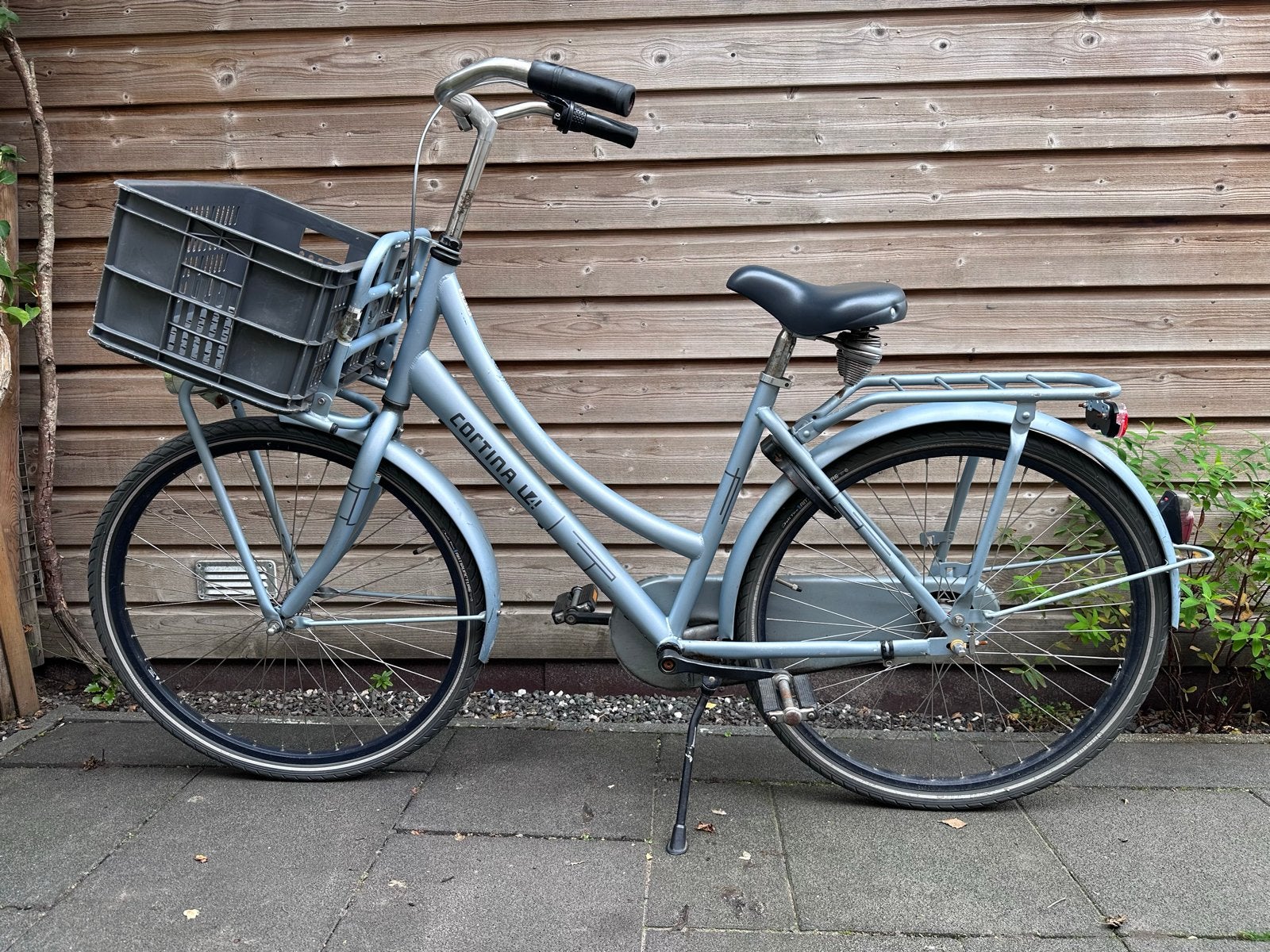 Cortina u4 maat 26” mat ijsblauw, Terugtraprem, Gebruikt, 47 tot 50 cm, Versnellingen