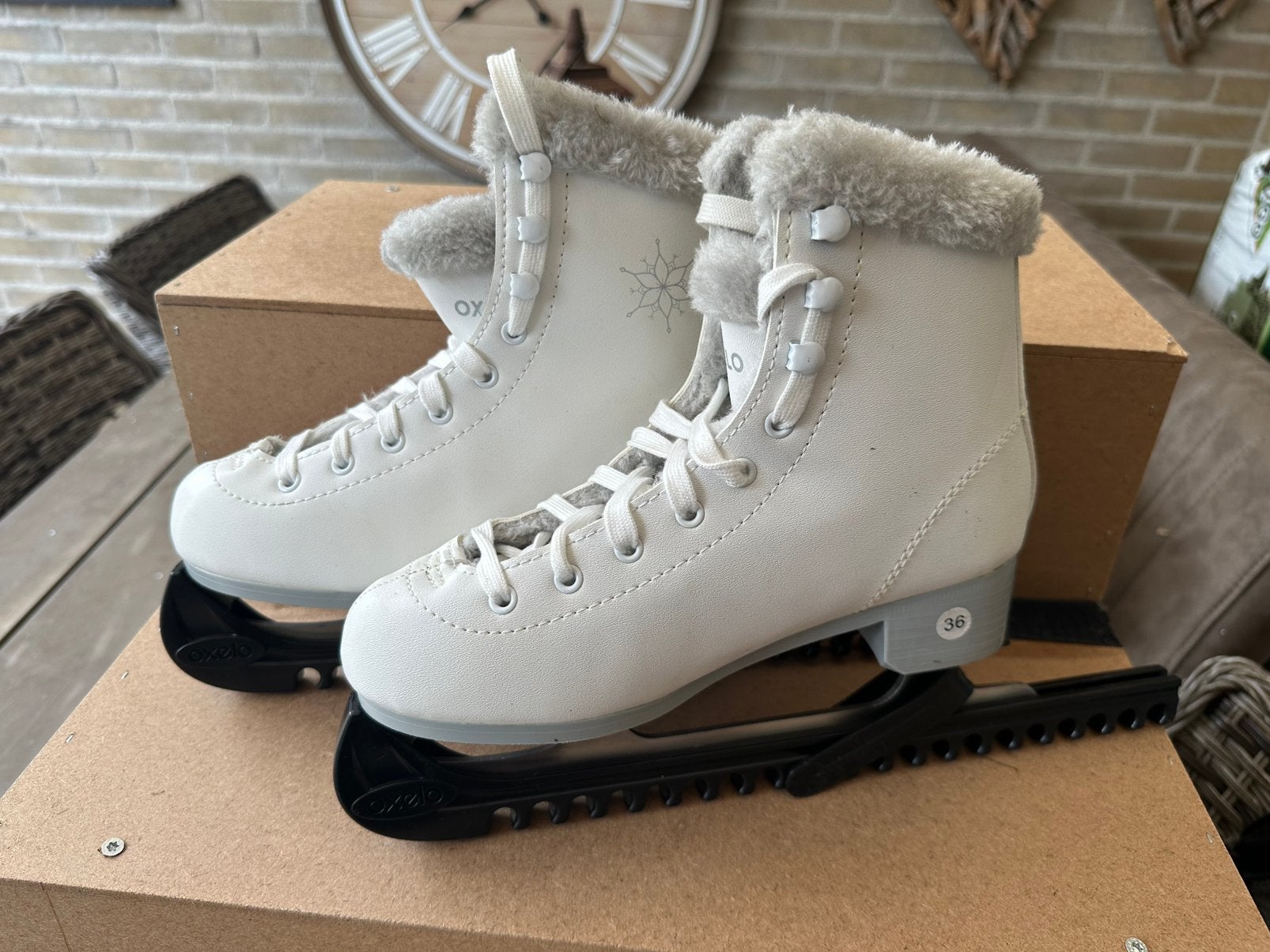 Schaatsen maat 36, Sport en Fitness, Schaatsen, Zo goed als nieuw, Kunstschaatsen, Ophalen, Overige merken