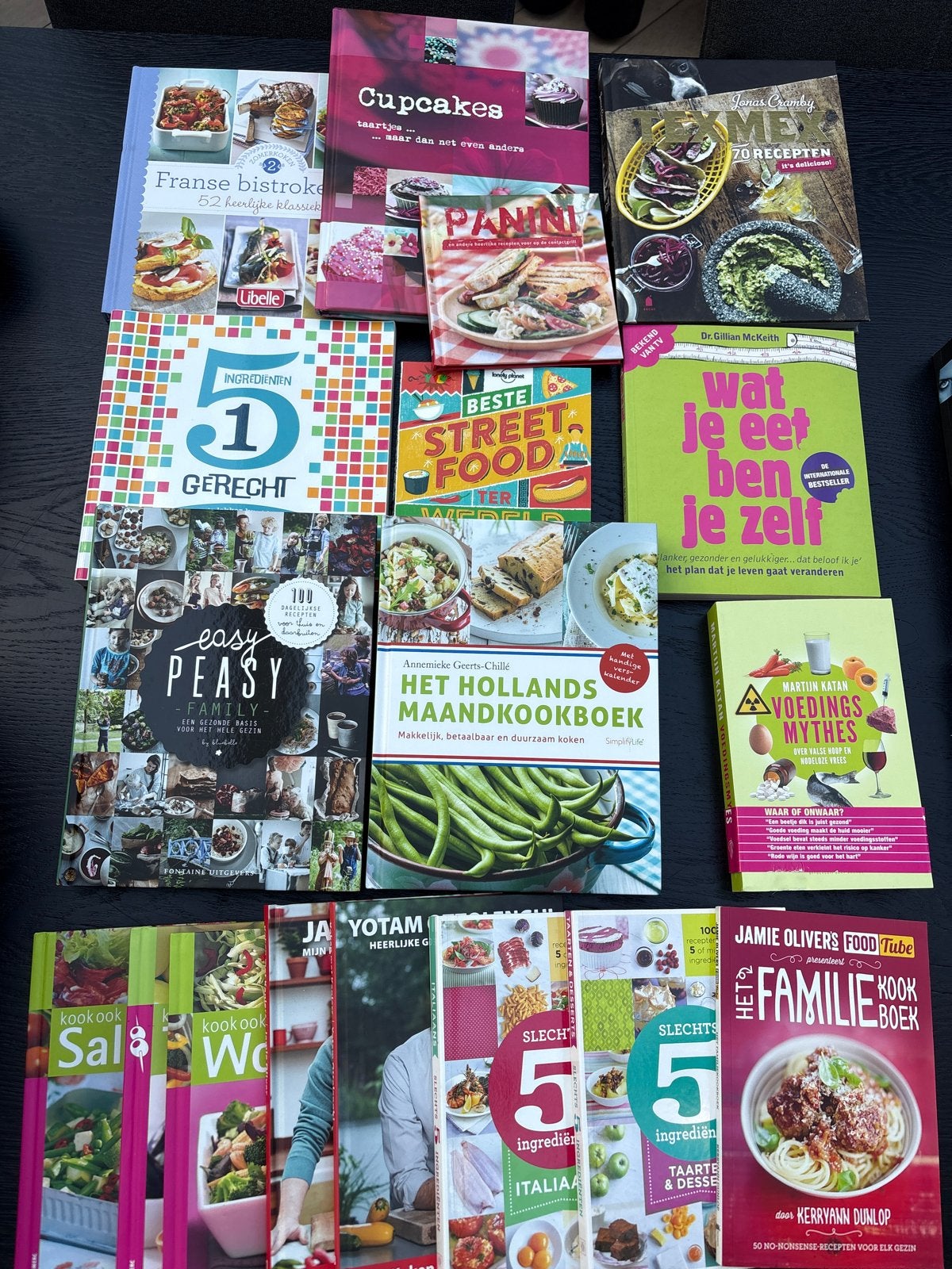Diverse kookboeken: van Frans tot Hollands en Street Food, Boeken, Voorgerechten en Soepen, Gezond koken, Frankrijk, Ophalen