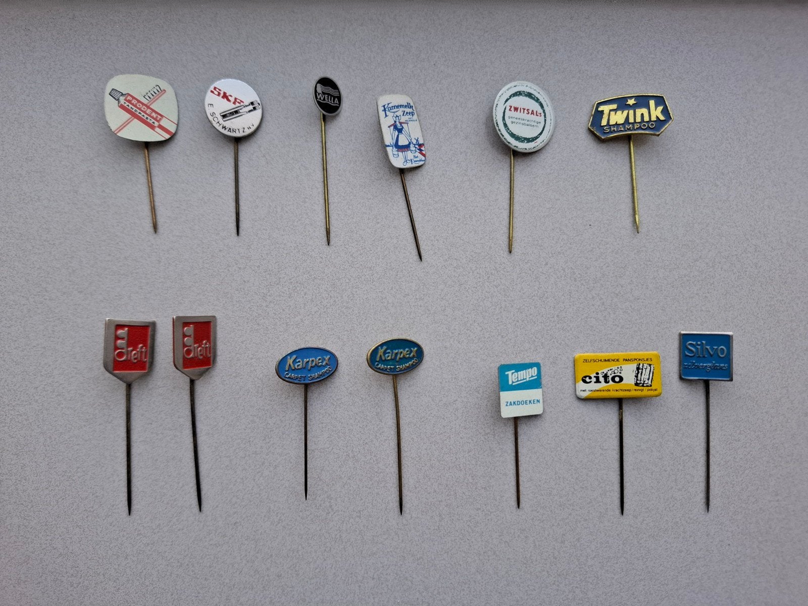 Vintage speldjes prikkers pins, Verzamelen, Ophalen of Verzenden