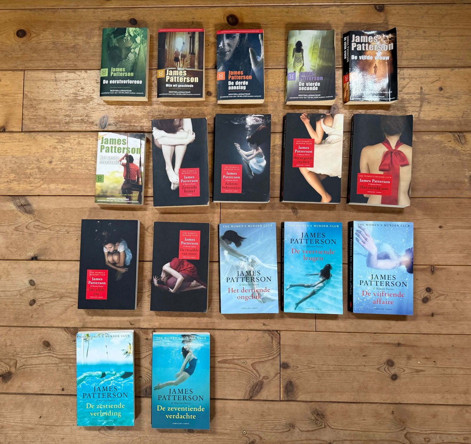 James Patterson - Women's Murder Club Serie (diverse titels), Boeken, Ophalen of Verzenden, Gelezen