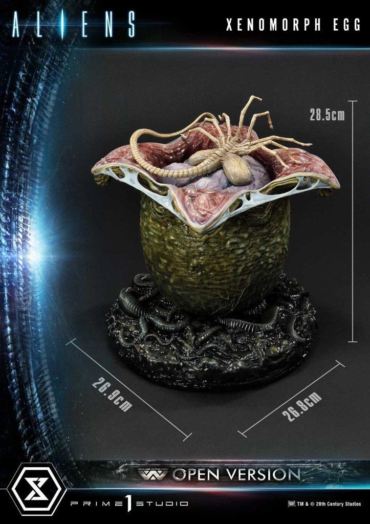 Alien Aliens Egg prime 1 No Sideshow, Ophalen of Verzenden, Zo goed als nieuw, Beeldje, Replica of Model