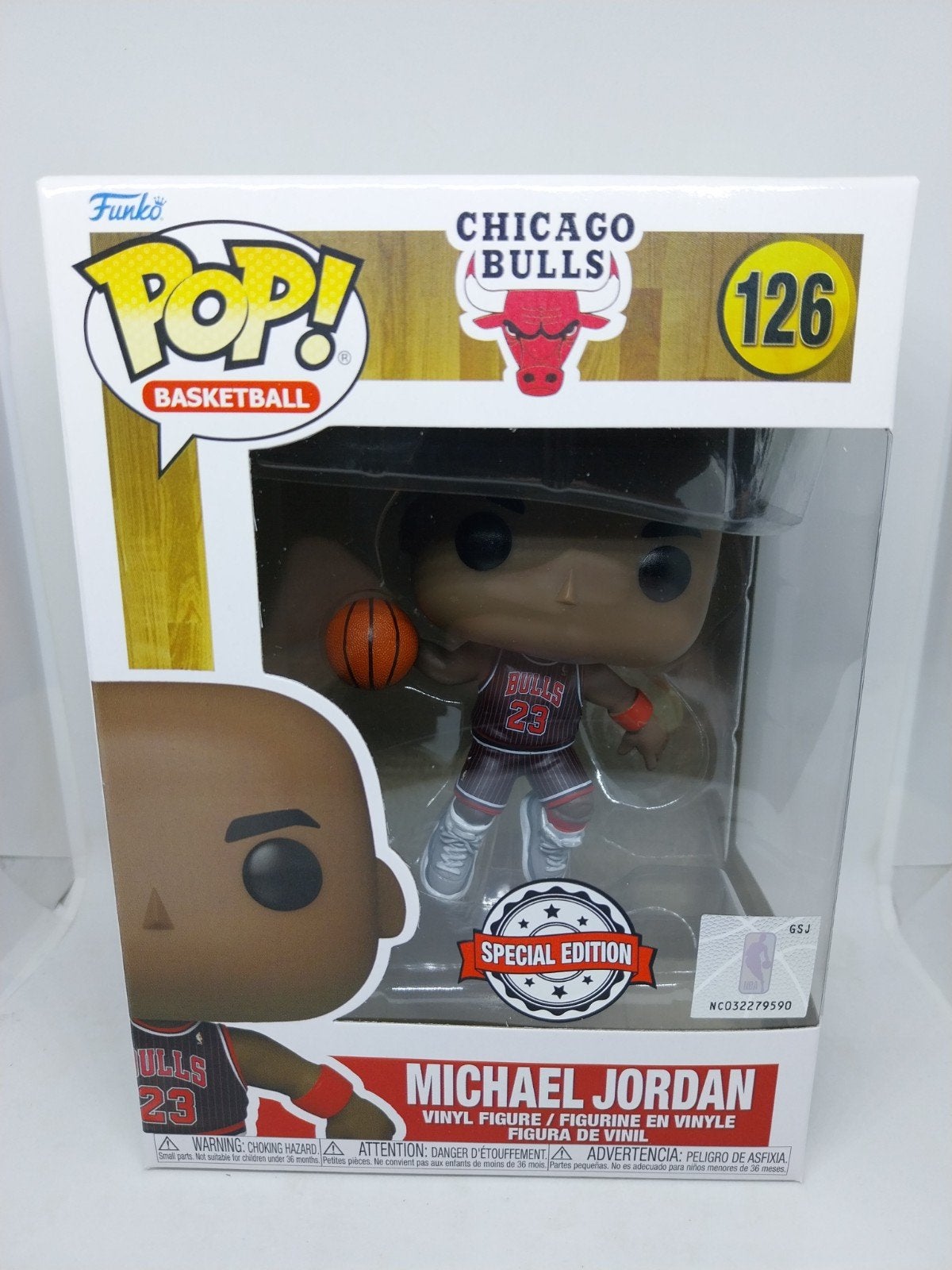 Funko Pop NBA #126 Michael Jordan (Black) (HWC), Verzamelen, Ophalen of Verzenden, Nieuw