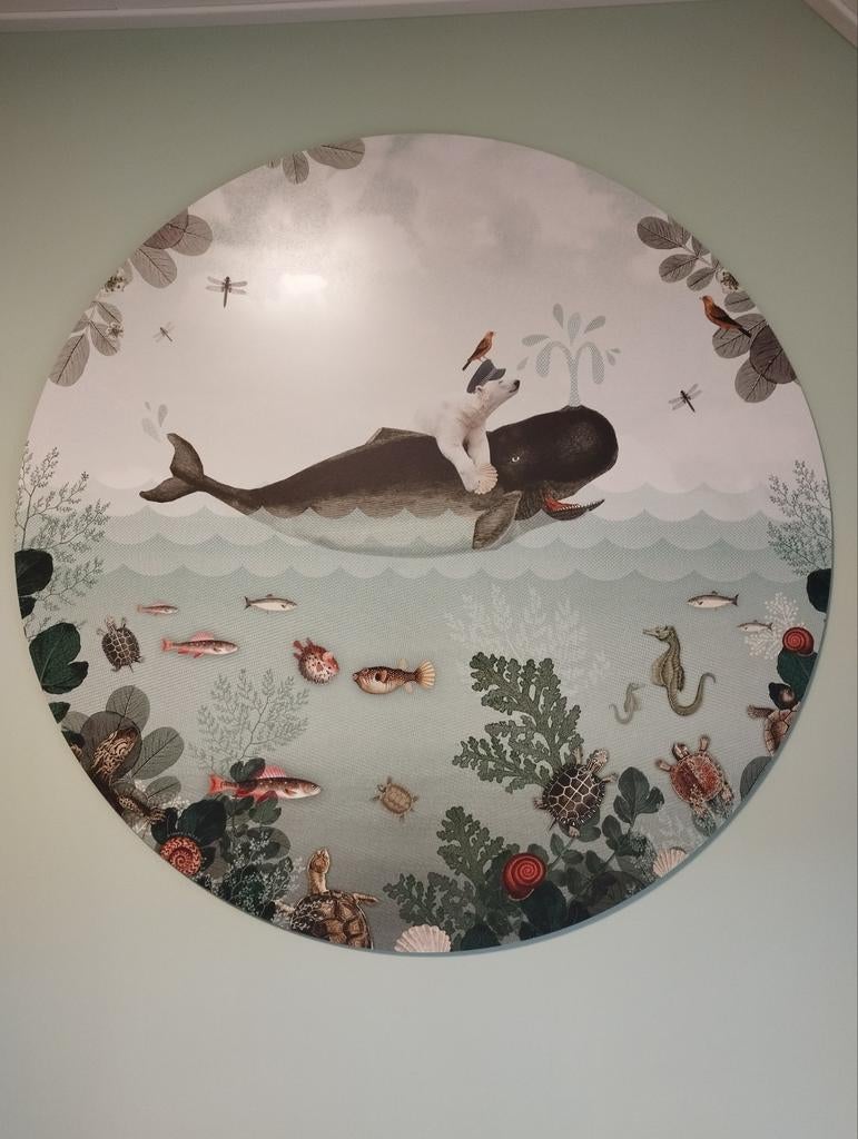 Complete set accesoires voor zee-thema kinderkamer, Ophalen, Zo goed als nieuw, Wanddecoratie