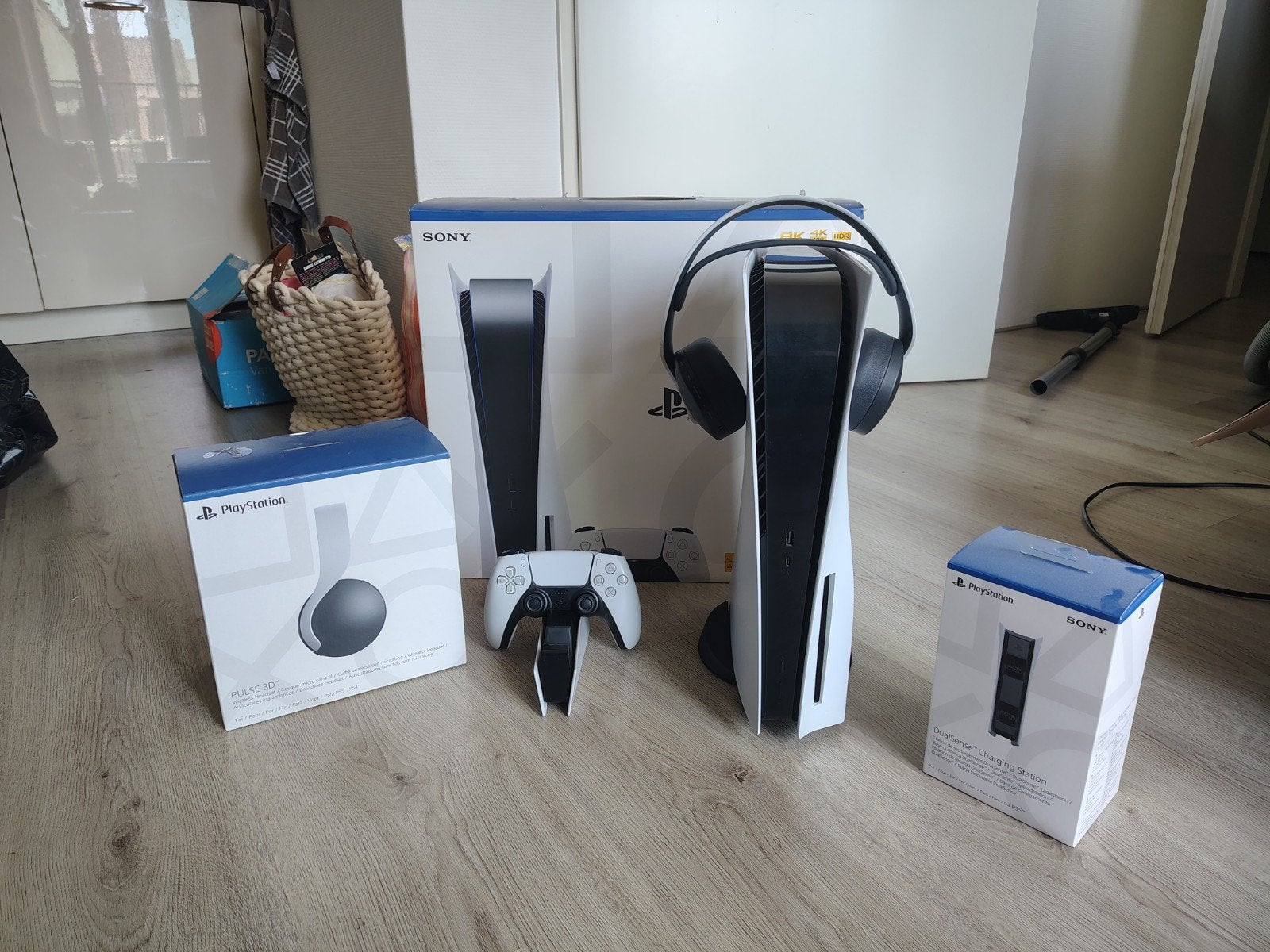 PlayStation 5 Disc Edition Bundel met Accessoires, Spelcomputers en Games, Spelcomputers | Sony PlayStation 5, Ophalen of Verzenden