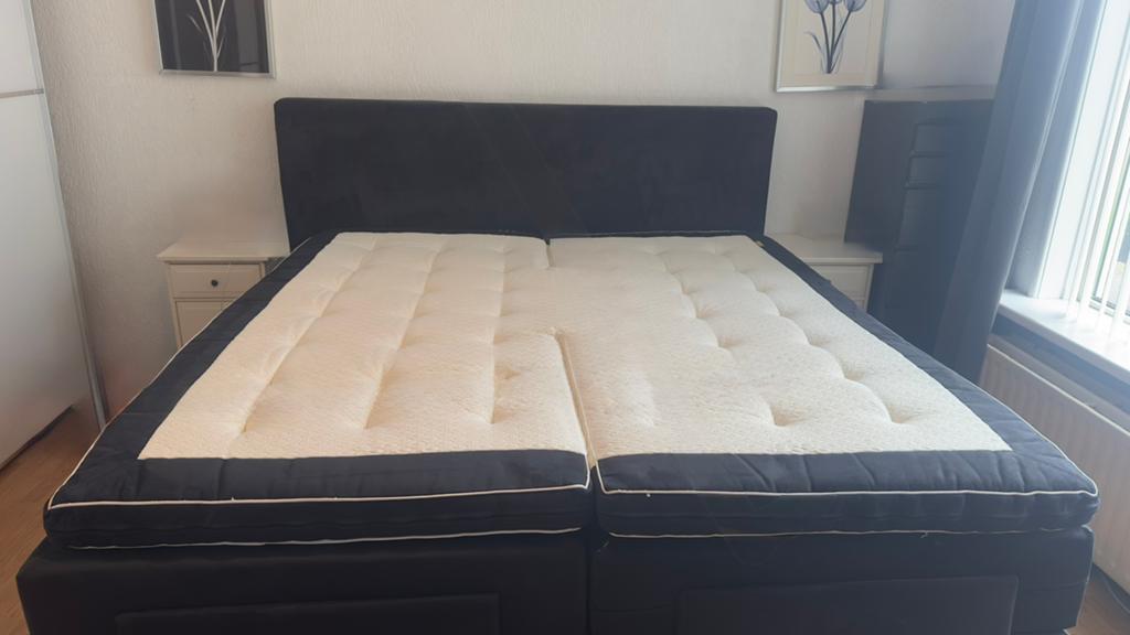 Topper 180x200 Split - Topper, Ophalen, Zo goed als nieuw, Tweepersoons, 180 cm