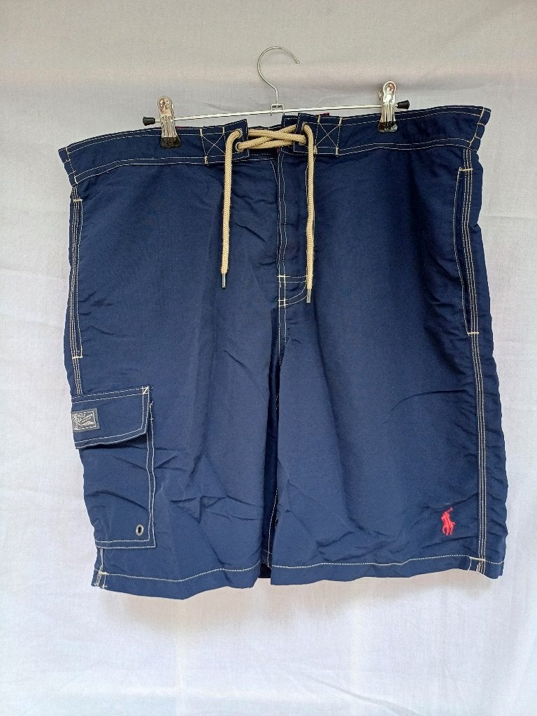 Ralph Lauren Zwembroek Maat L, Maat 52/54 (L), Blauw, Ophalen of Verzenden, Zwemshort