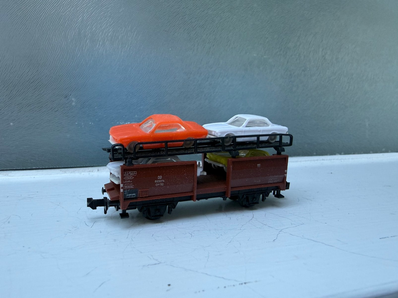 N spoor wagon auto transport, Overige merken, Gelijkstroom, Wagon, Ophalen of Verzenden