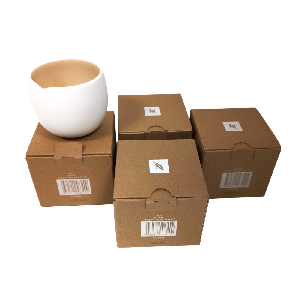 Nespresso Origin Collectie - 4x Lungo cup - 180 ml, Niet ingevuld, Niet ingevuld, Niet ingevuld