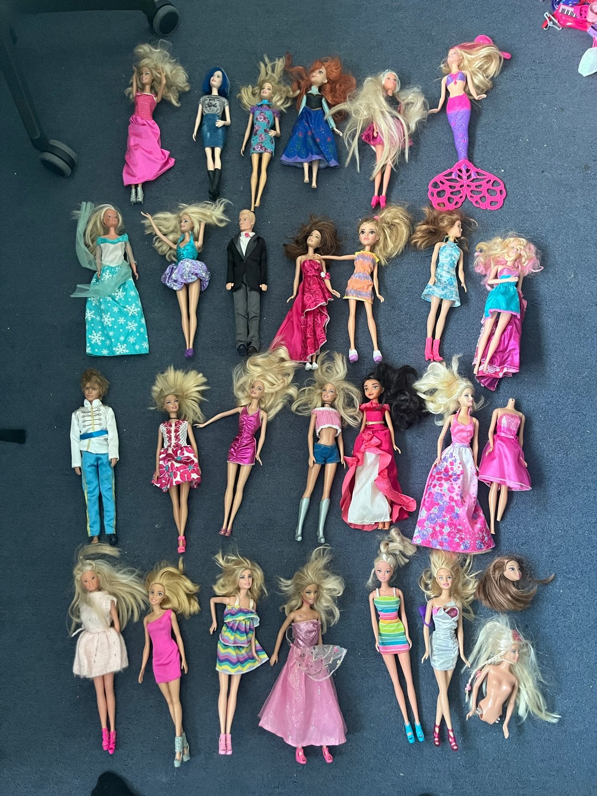 Grote collectie Barbie poppen, kleding en accessoires, Ophalen of Verzenden, Gebruikt, Barbie