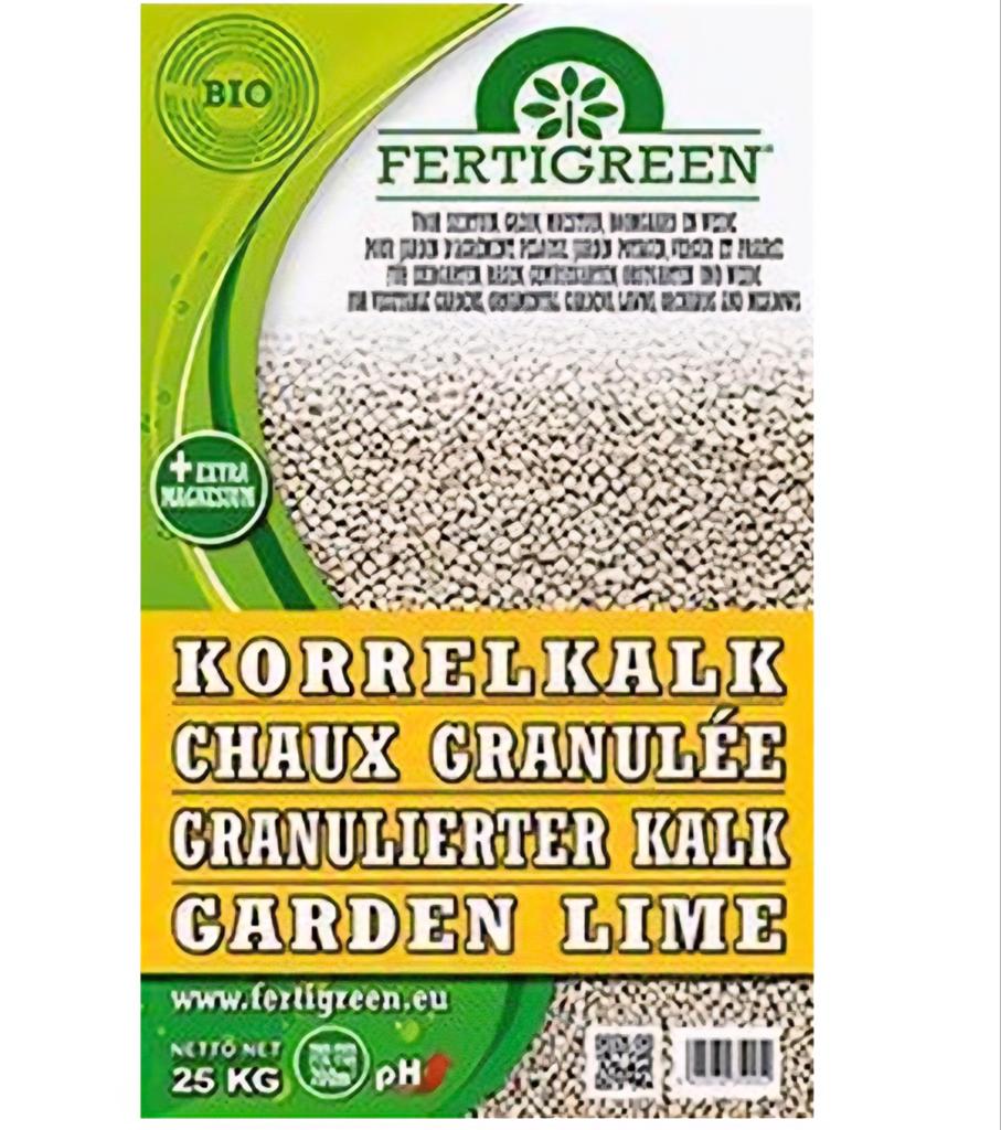 Kalkkorrel Fertigreen 25kg, Ophalen
