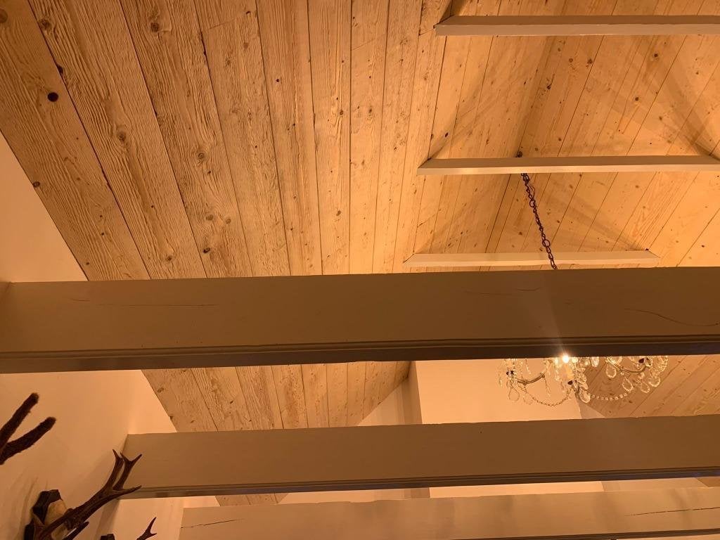 Verouderde houten planken , voor wand / aftimmering , vuren
