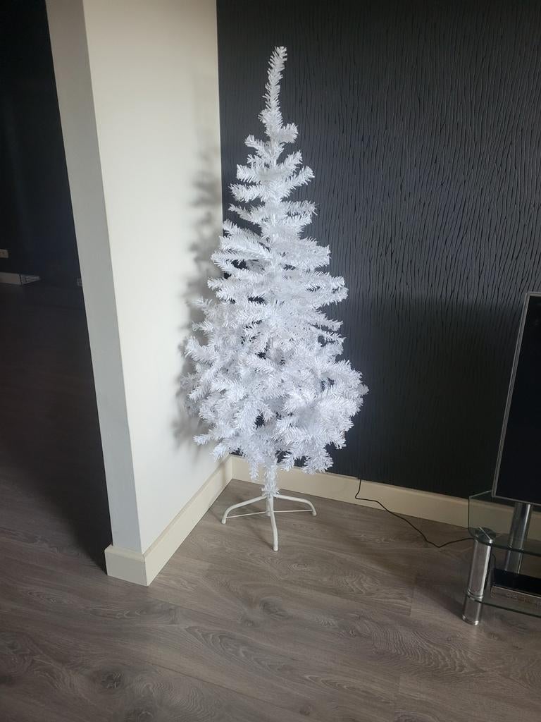 Kerstboom hoek wit, Ophalen of Verzenden
