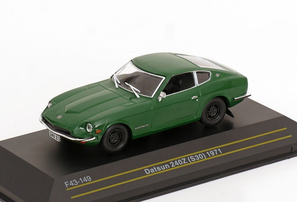 Datsun 240Z (S30) 1971 Groen 1-43 First43 Models, Hobby en Vrije tijd, Modelauto's | 1:43, Overige merken, Tschuiten@hotmail.com