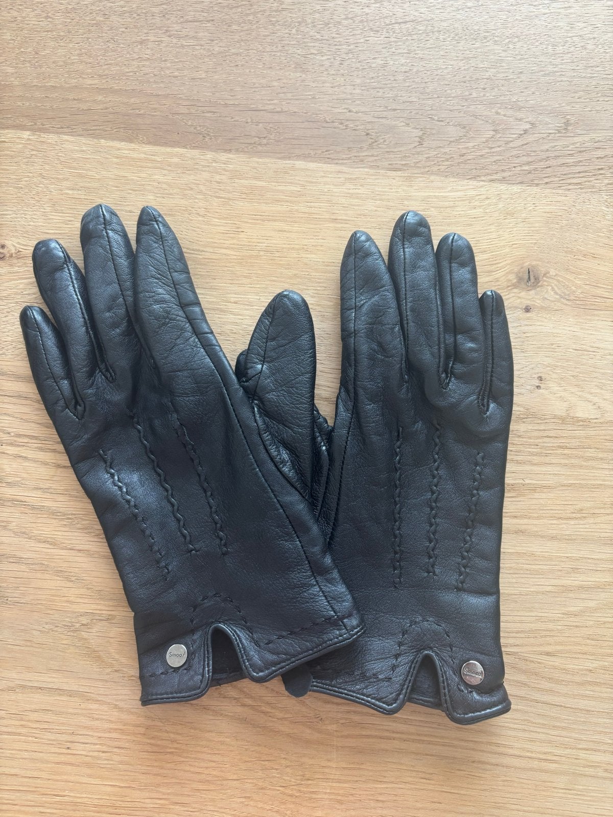 Smaak amsterdam Leren handschoenen - Zo goed als nieuw, Ophalen of Verzenden, Zo goed als nieuw, Maat 38/40 (M), Handschoenen