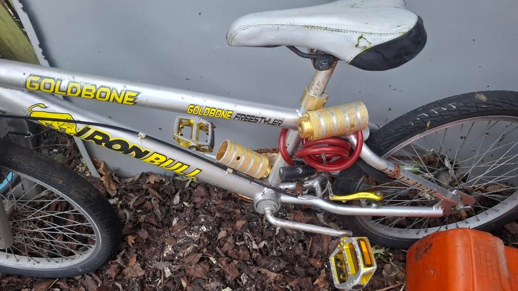 Goldbone Ironbull Freestyler jongensfiets, Fietsen en Brommers, Fietsen | Jongens, Ophalen, Gebruikt, Goldbone, Handrem