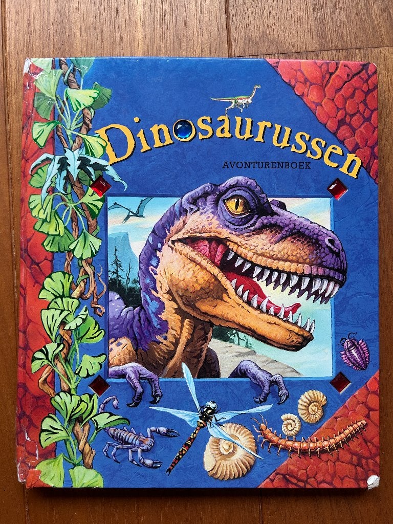 Dinosaurussen avonturenboek, Boeken, Kinderboeken | Jeugd | onder 10 jaar, Ophalen of Verzenden, Gelezen, Non-fictie