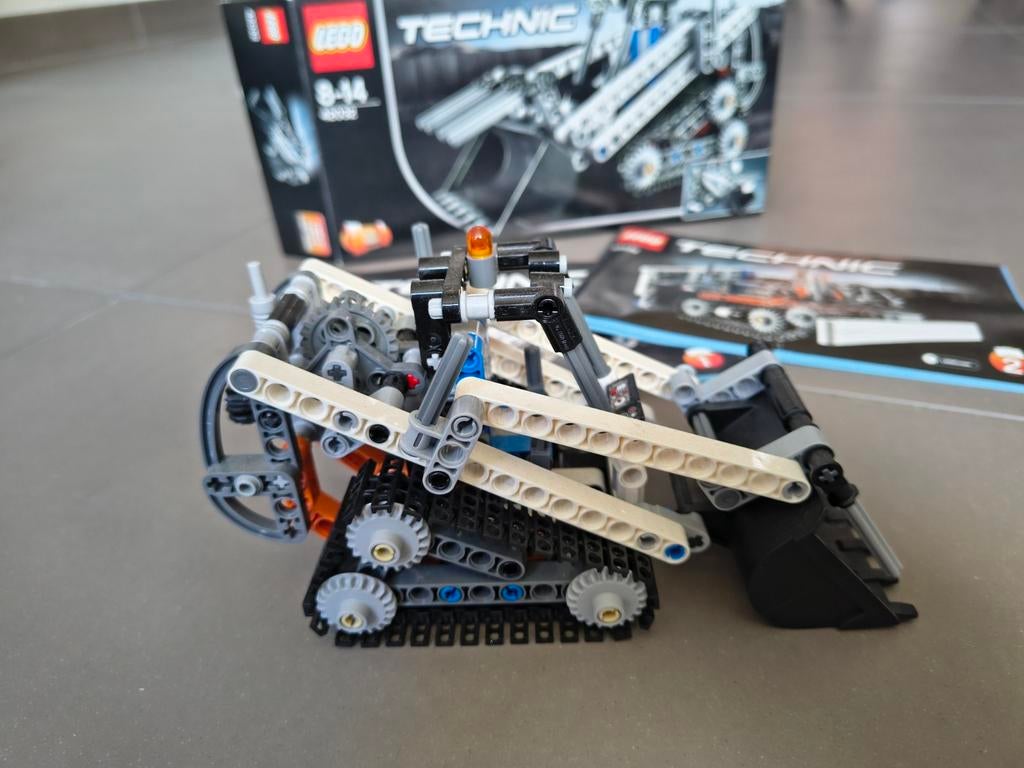 Lego Technic 42032 shovel/minikraan, Lego, Ophalen of Verzenden, Zo goed als nieuw, Inclusief doos