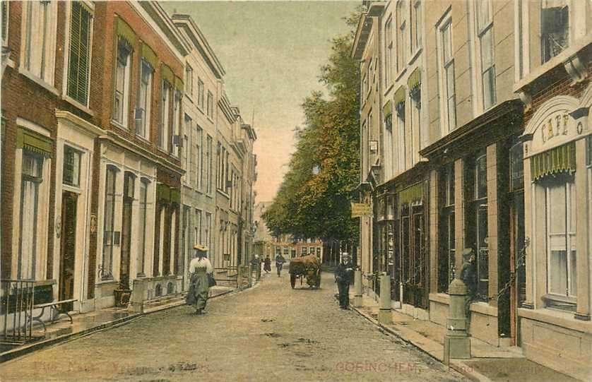 300-201-009 Gorinchem Eind Langendijk, Verzenden, Voor 1920, Zuid-Holland