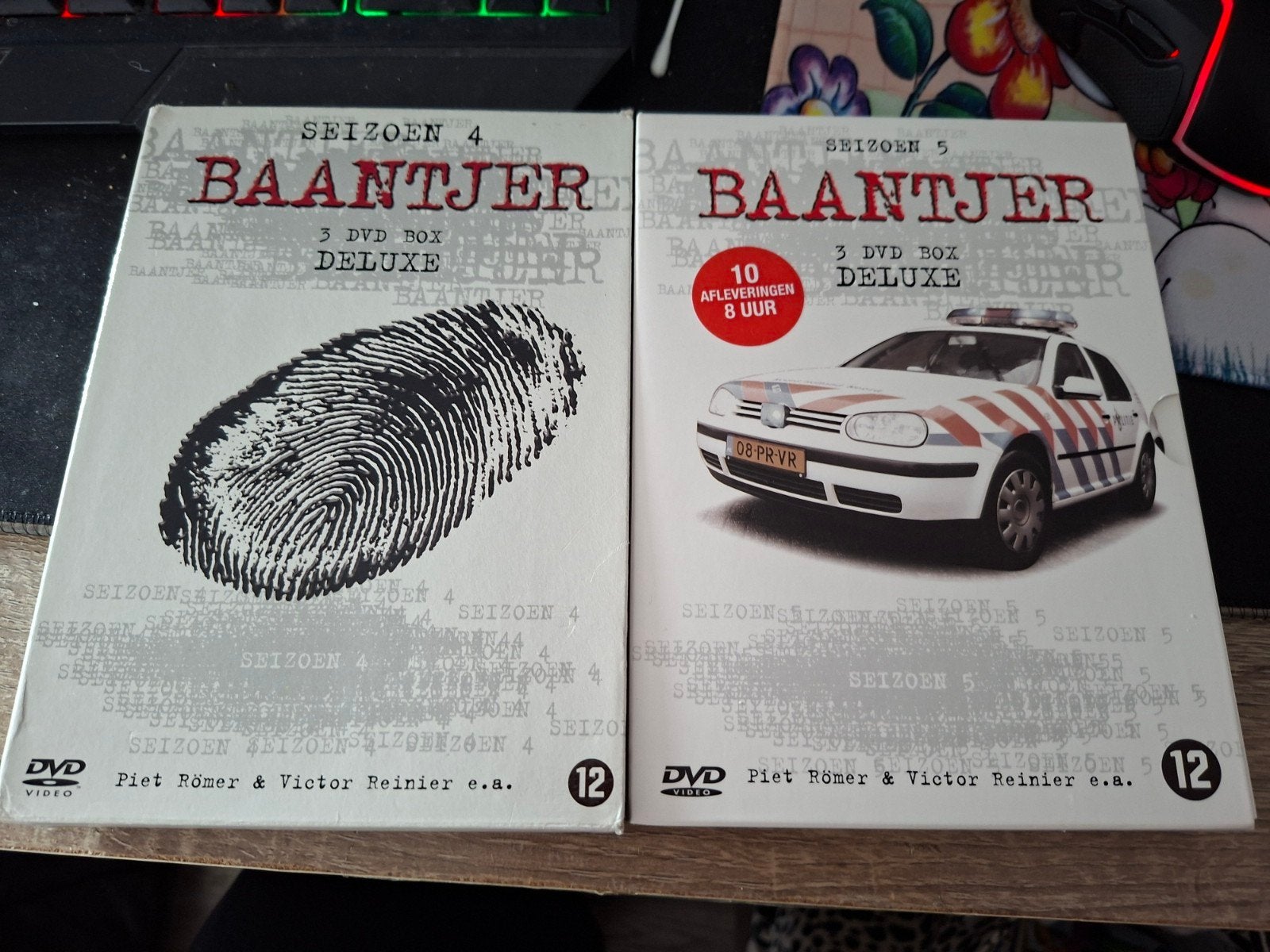 Baantjer Seizoen 4 & 5 Deluxe DVD Box - Piet Römer, Gebruikt, Nederlands, Inclusief doosje, Ophalen of Verzenden