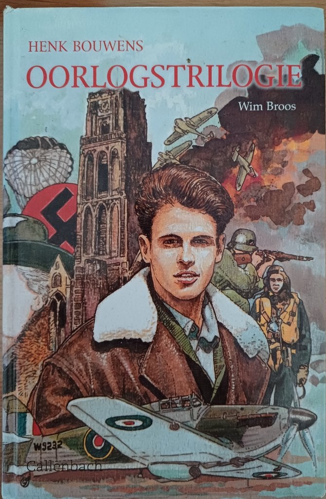 2+1 GRATIS! Henk Bouwens - Oorlogstrilogie - Wim Broos, Gelezen, Ophalen of Verzenden, Wim Broos, Fictie