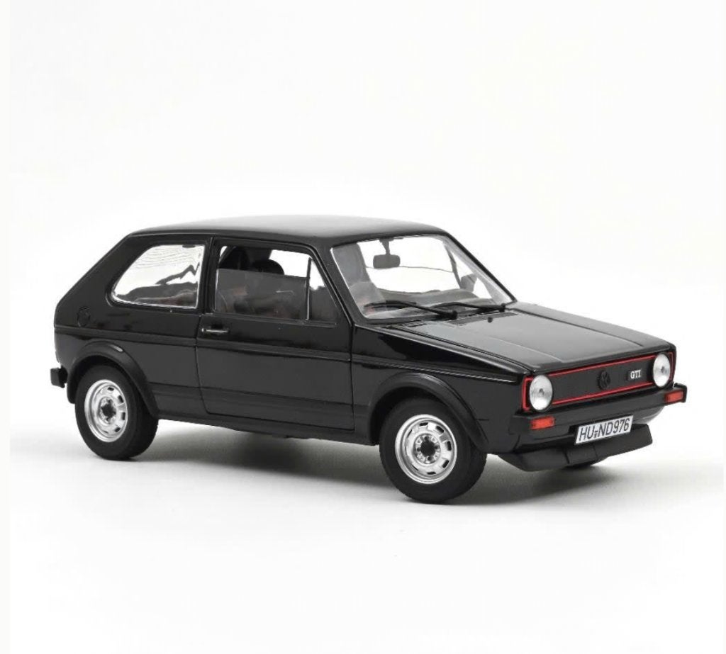 NIEUW VW Golf GTI 1976 Zwart schaal 1:18 NOREV ref. 188487, Hobby en Vrije tijd, Modelauto's | 1:18, Verzenden, Nieuw, Auto, Norev