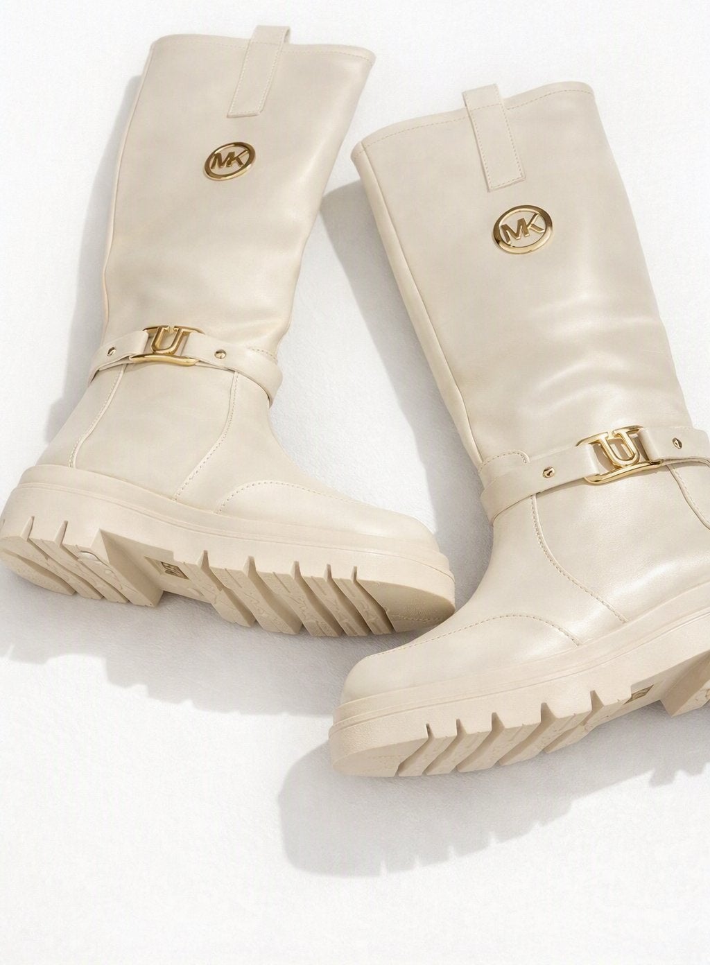 Nieuwe Laarzen - Maat 36 & 41, Ophalen of Verzenden, Nieuw, Beige, Hoge laarzen