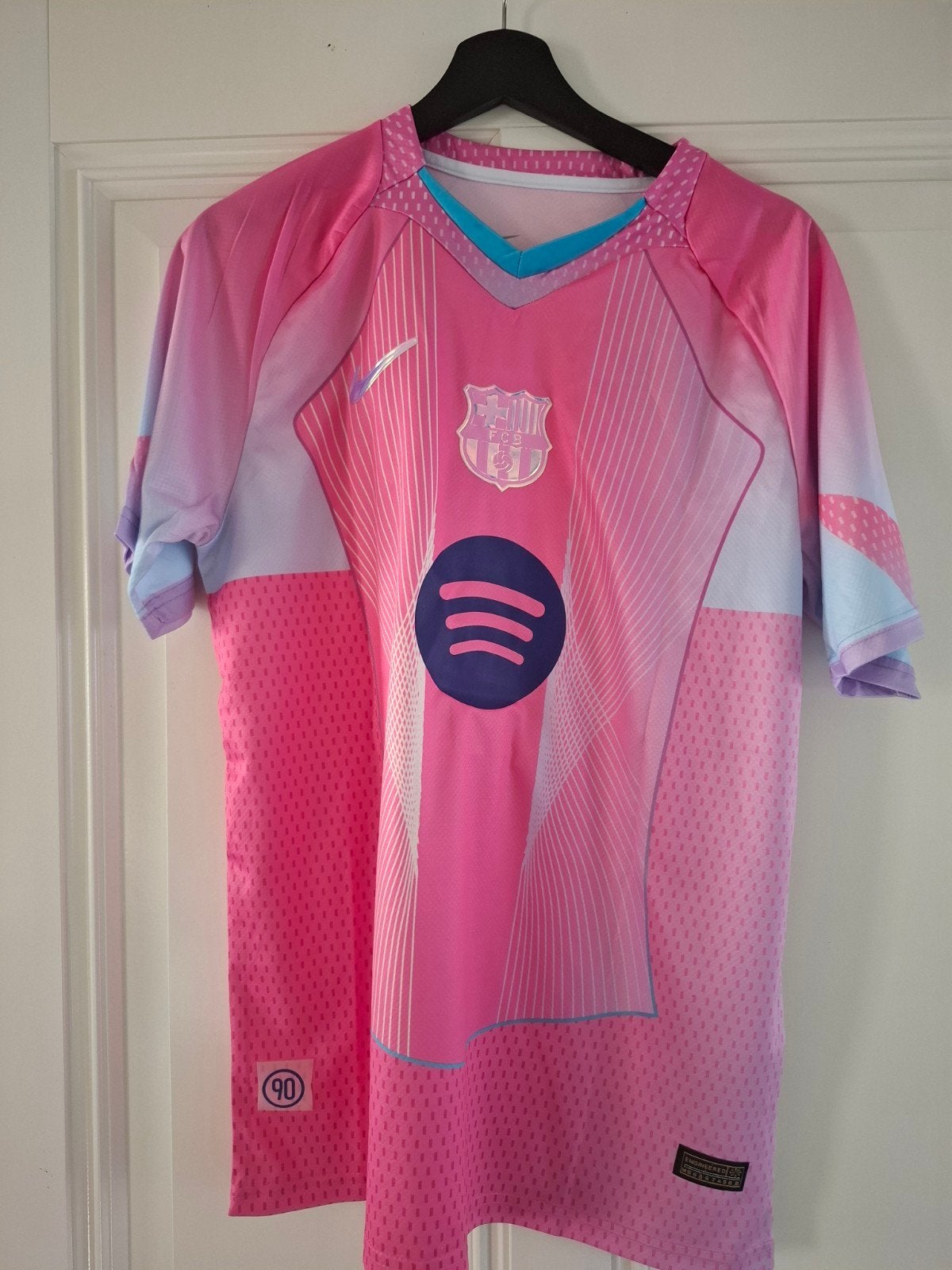 FC Barcelona Lamine Yamal 10 Roze Shirt Maat L, Maat L, Ophalen of Verzenden, Nieuw