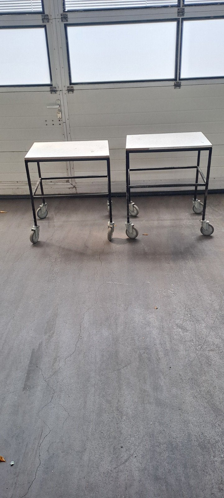 Twee transportkarren met wielen, Ophalen, Gebruikt, Transportkar