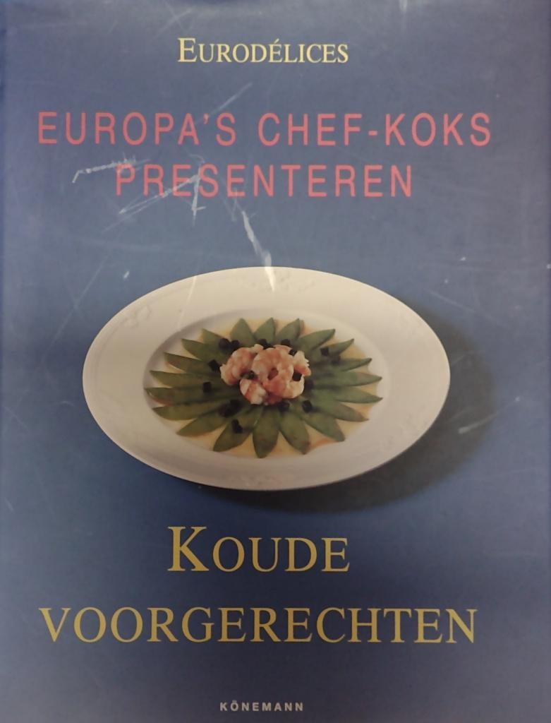 Eurodelices koude voorgerechten Konemann *, Ophalen, Voorgerechten en Soepen, Zo goed als nieuw, Konemann