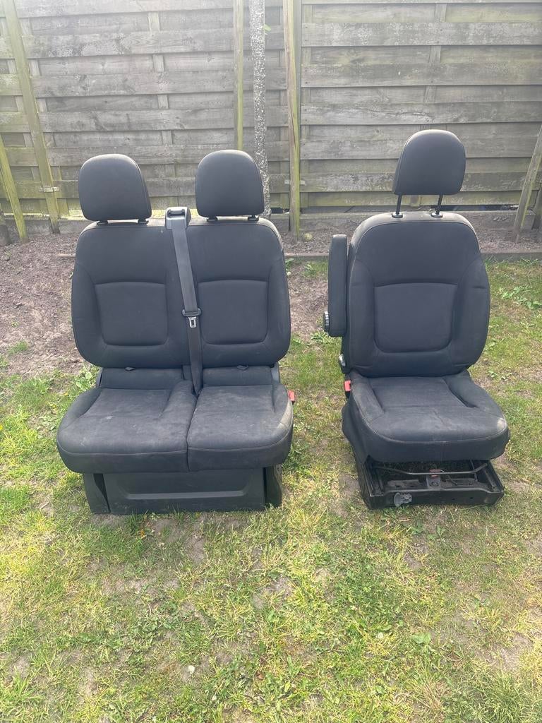 Bestuurdersstoel en bijrijdersbank Renault Trafic 2016, Ophalen, Gebruikt, Renault