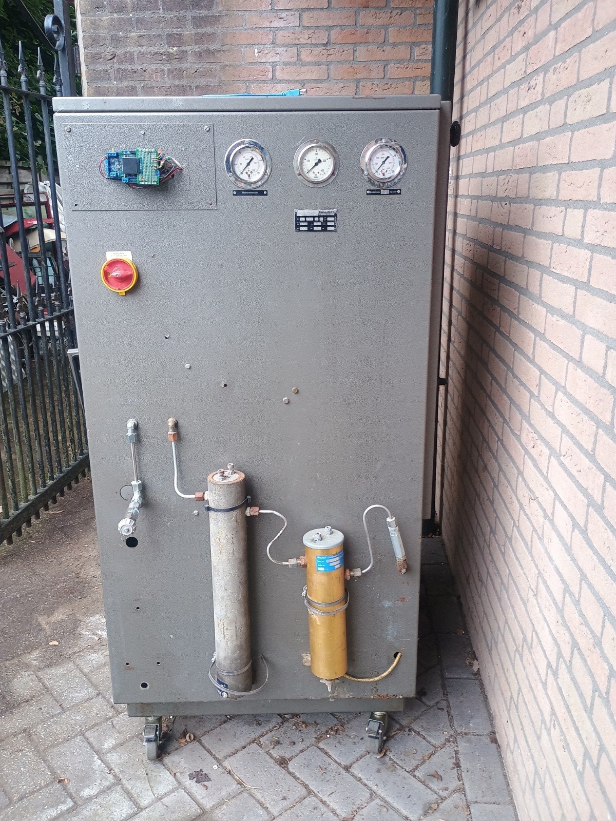 Bauer duik compressor, Ophalen, Gebruikt