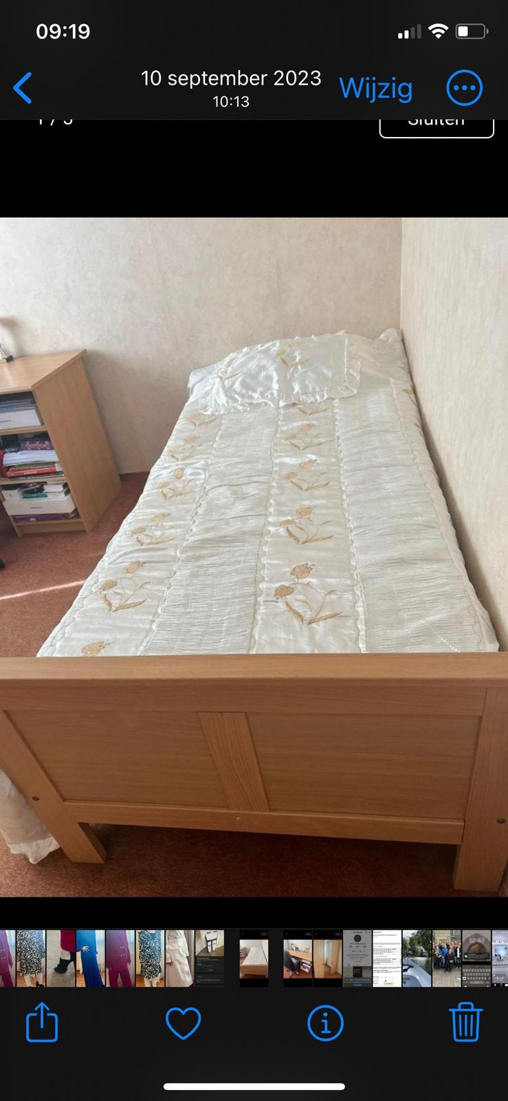 Slaapkamer, Ophalen of Verzenden, Zo goed als nieuw, Eenpersoons