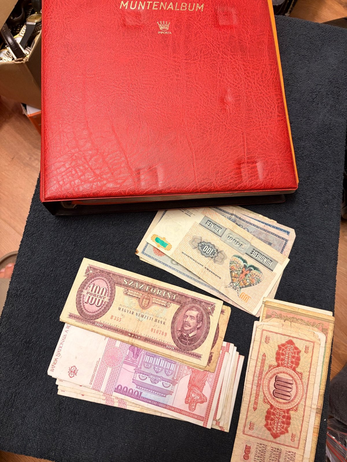 Muntencollectie en bankbiljetten uit diverse landen, Ophalen of Verzenden, Buitenland, Munten en Bankbiljetten