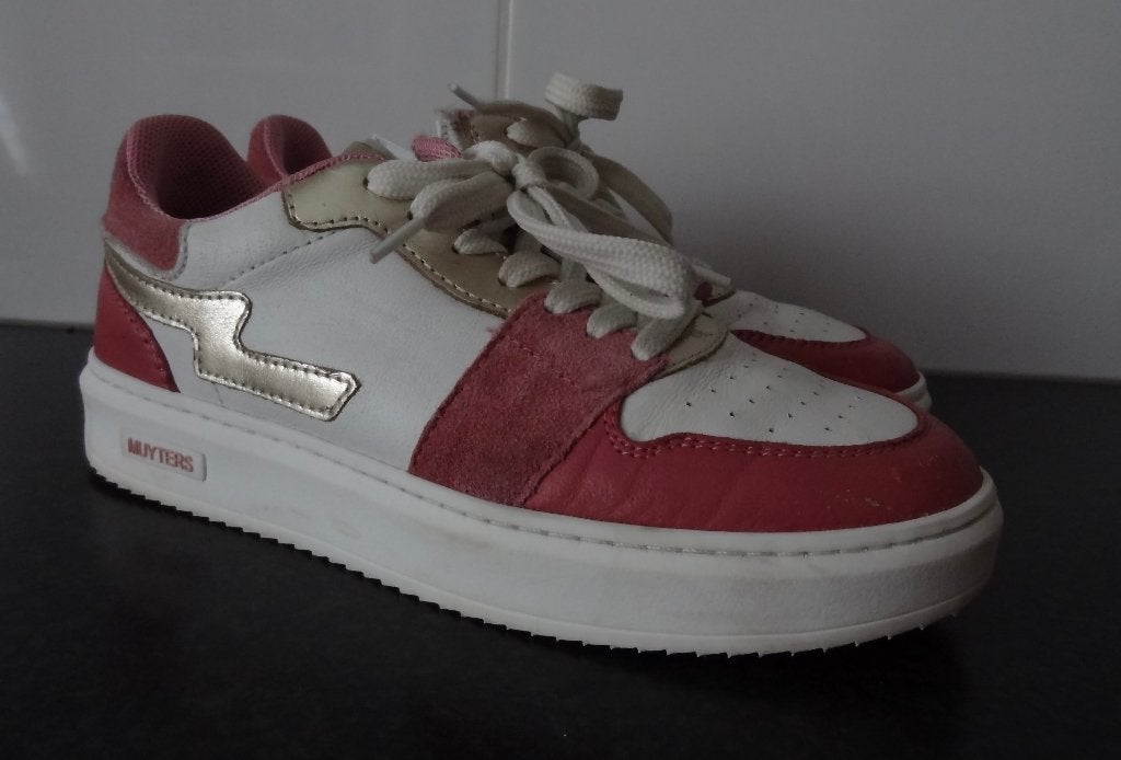 Hele mooie wit roze meisjes schoenen Muyters maat 33, Meisje, Schoenen, Ophalen of Verzenden, Zo goed als nieuw