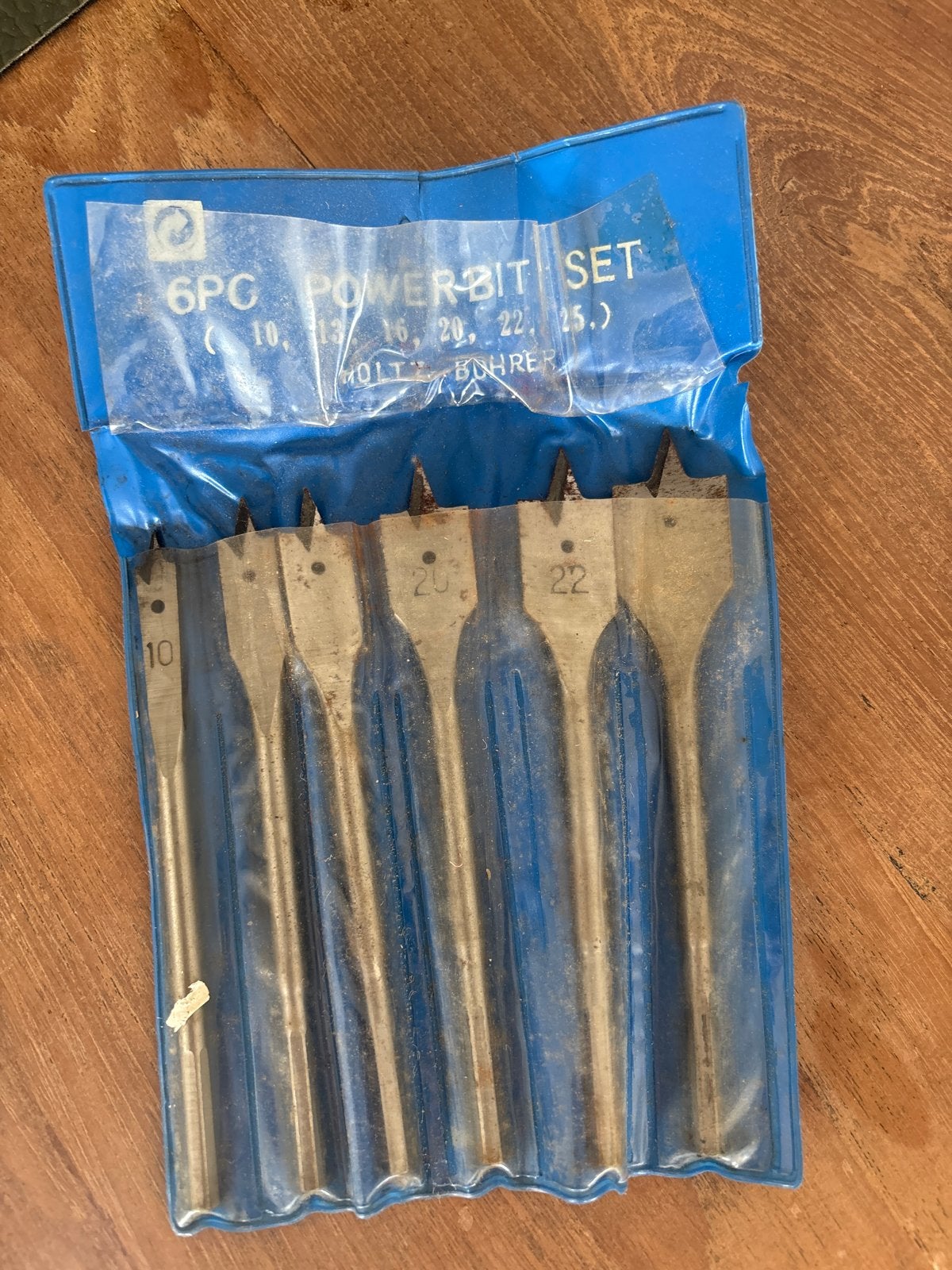 6-delige Powerbit Set - Houtboren (10-25mm), Ophalen, Gebruikt, Overige typen