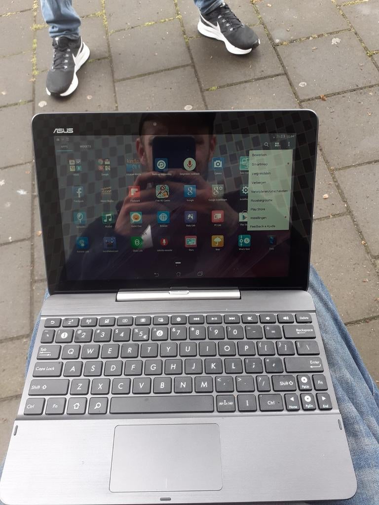 ASSUS "T100T" transformer book, Computers en Software, Windows Laptops, Ophalen of Verzenden, Zo goed als nieuw, Minder dan 2 Ghz
