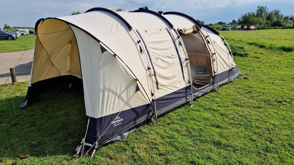 Obelink Manitoba 4 TC tunneltent, Caravans en Kamperen, Tenten, tot en met 4, Zo goed als nieuw, Ophalen